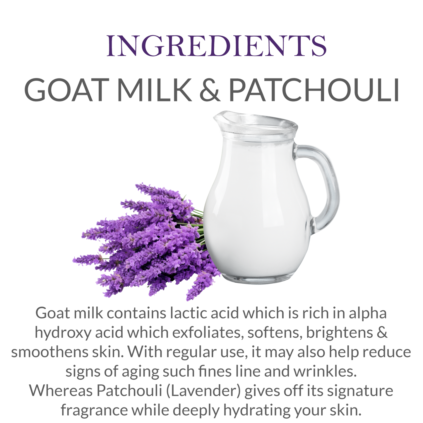 Khadi Goat Milk & Patchouli Soap Ingredients – Natural & Herbal Formulation