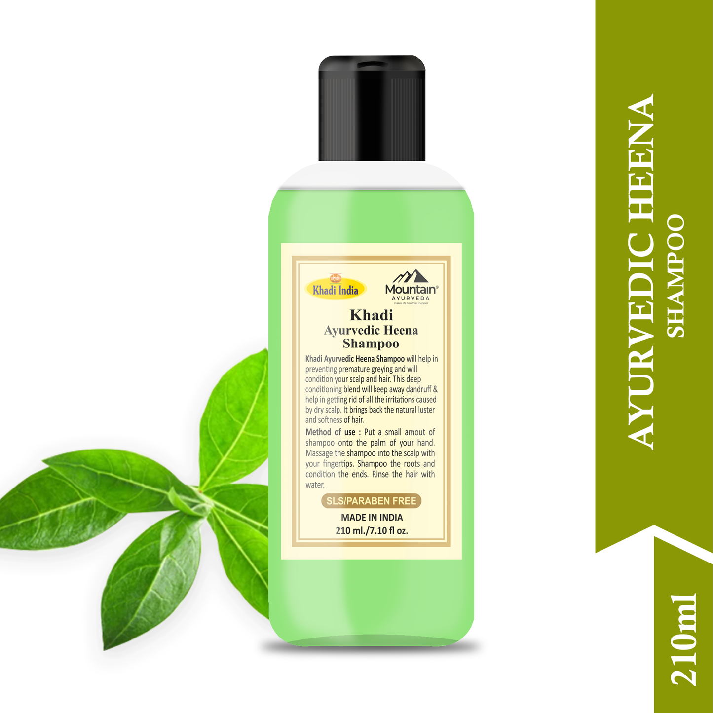 Best herbal Henna shampoo for silky, strong, and nourished hair