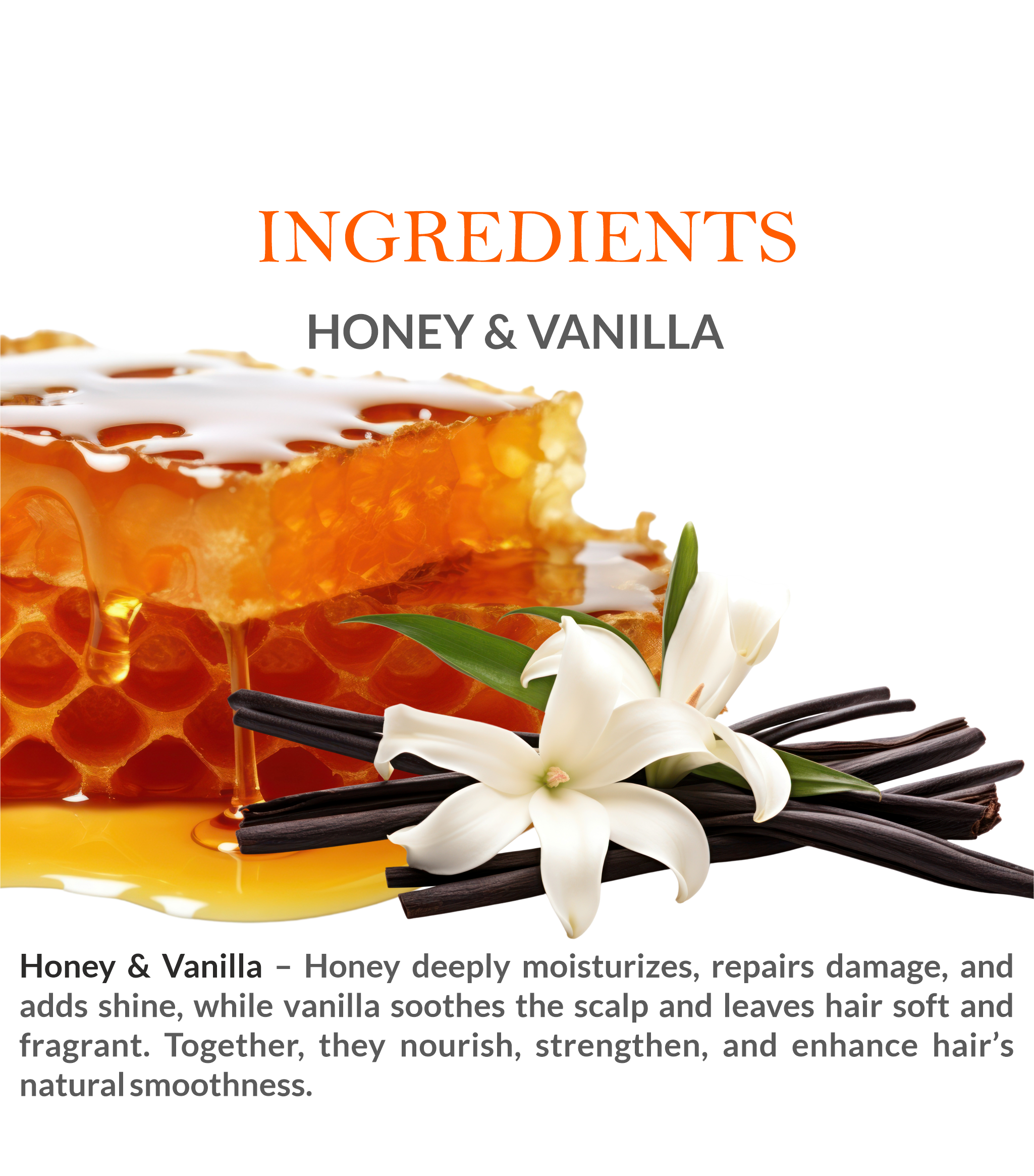 Khadi Herbal Hair Conditioner with Honey & Vanilla – Key Ingredients and Benefits