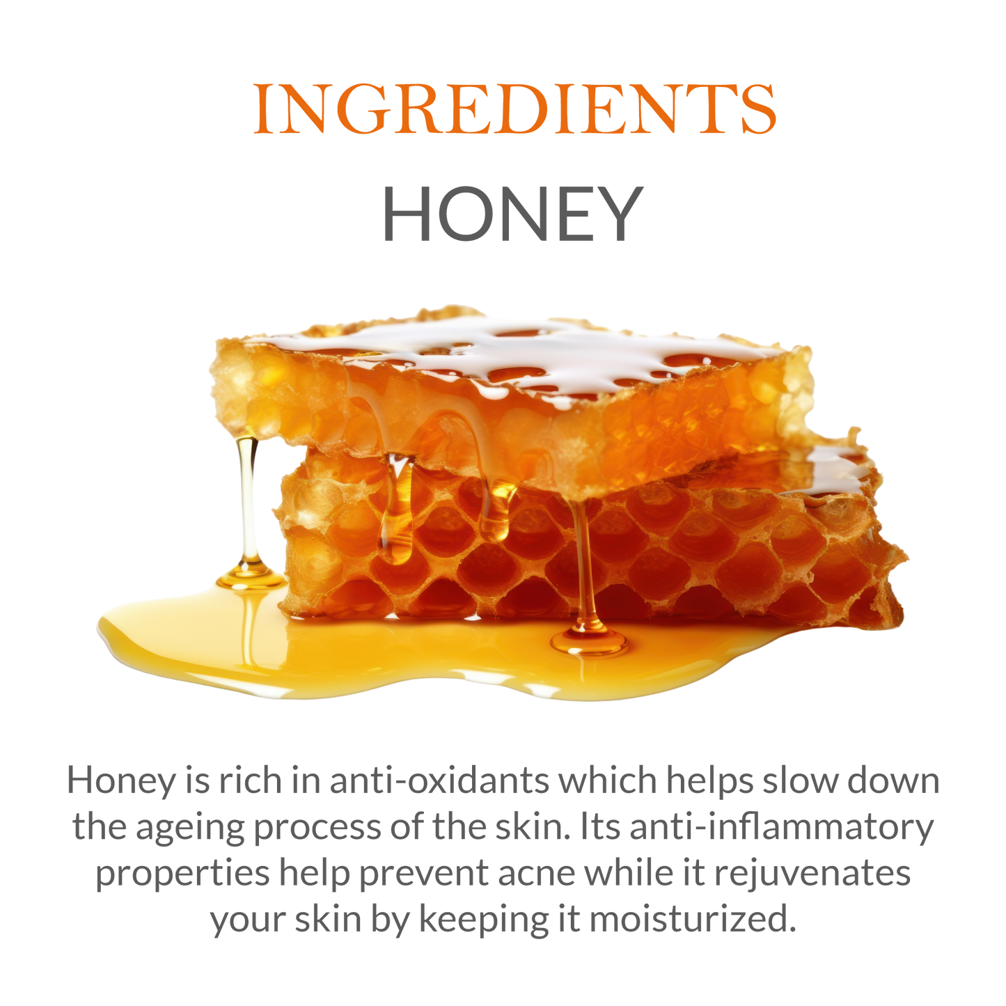 Khadi Honey Glycerin Soap Ingredients – Infused with Natural Honey & Glycerin