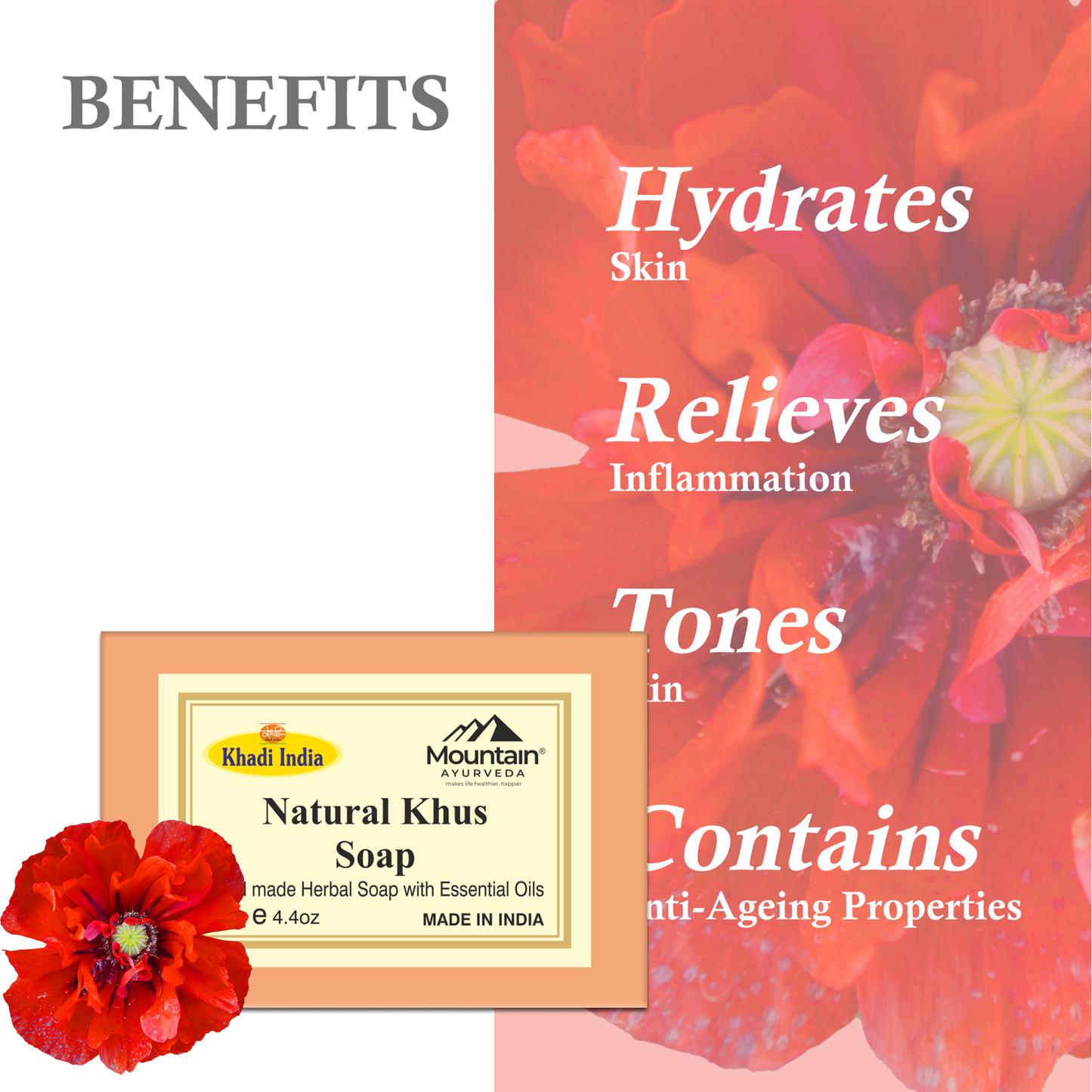Benefits of Khadi Khus Soap – Cooling, Detoxifying & Hydrating Properties