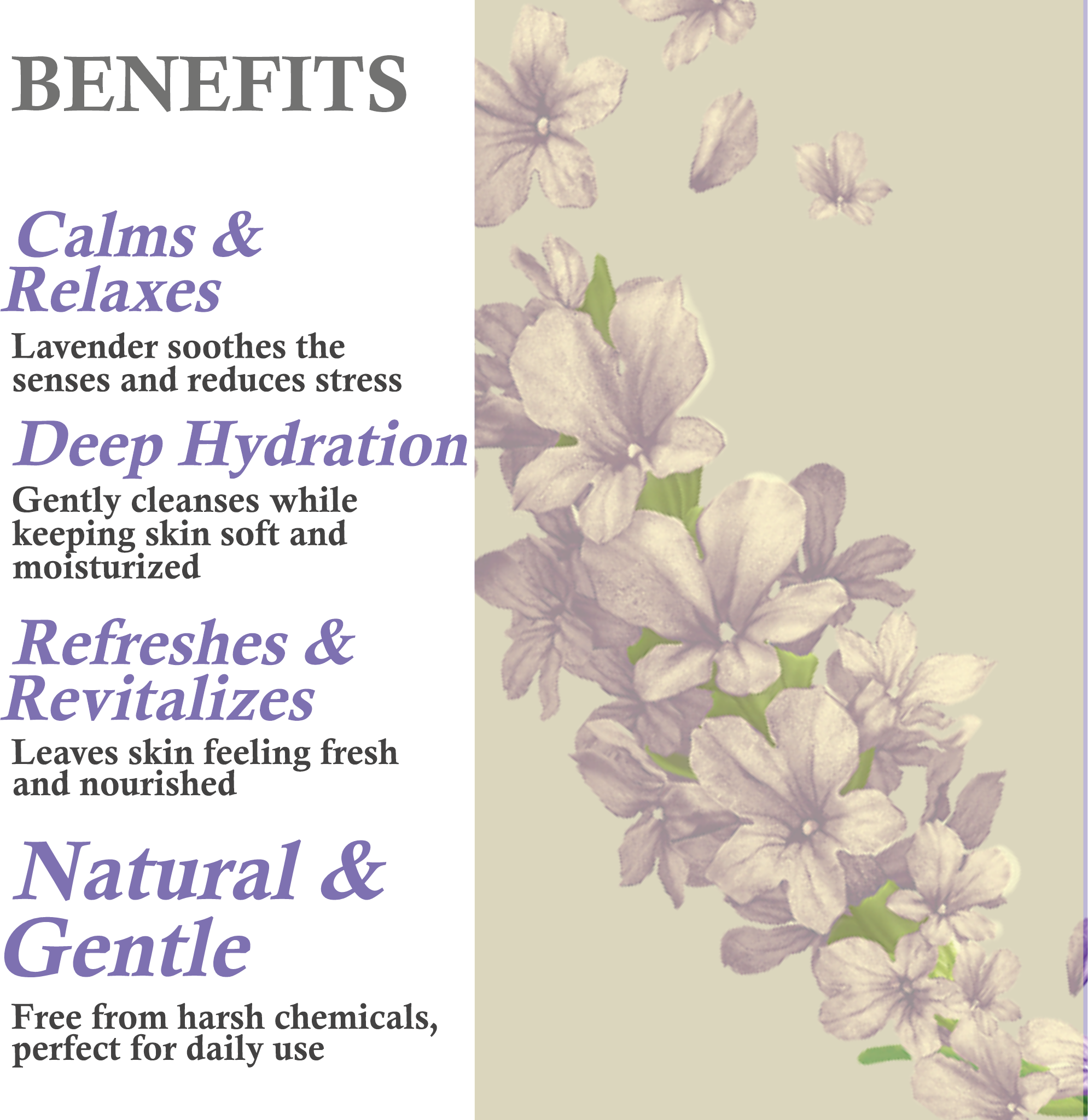 Key benefits of Khadi Lavender Body Wash – Deep cleansing, hydration, and relaxation