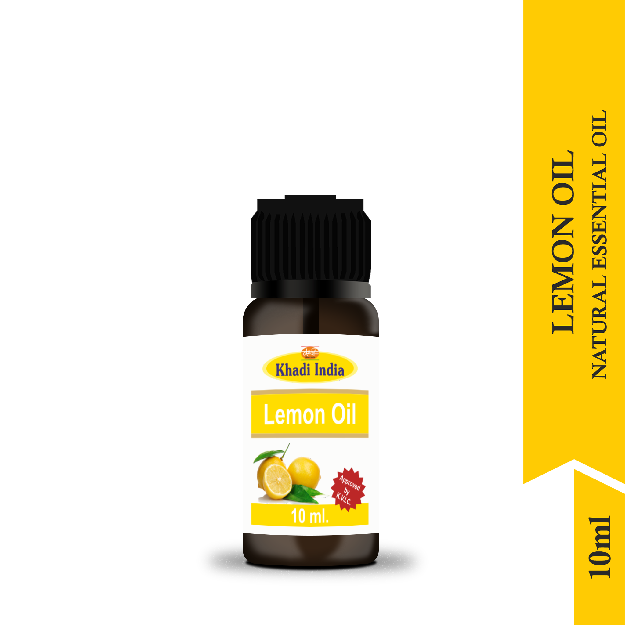 Pure Lemon Essential Oil 10ml – Citrus & Refreshing for Skin & Hair