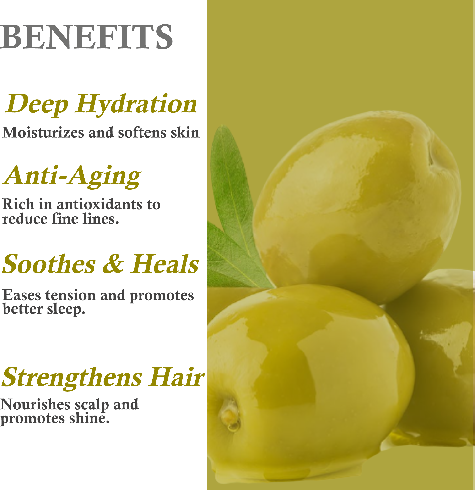 Key benefits of Khadi Pure Olive Oil – Hydration, anti-aging, and hair growth