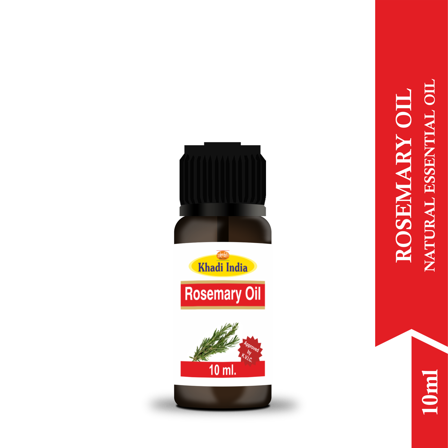 Pure Rosemary Essential Oil 10ml – Strengthens Hair & Controls Acne