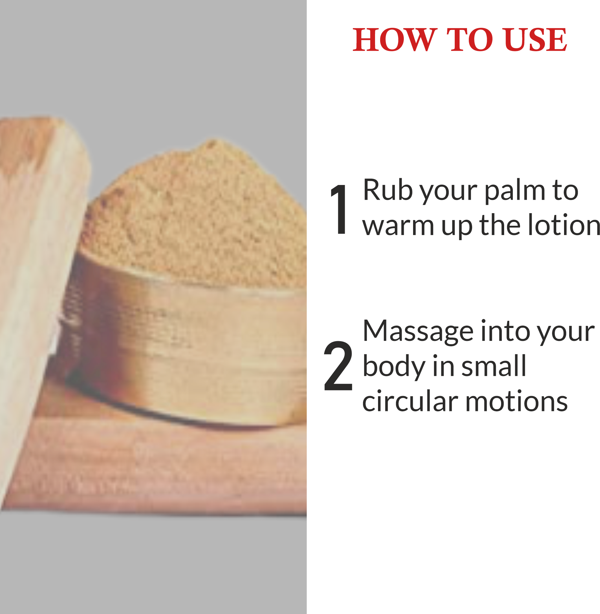 How to use Khadi Sandalwood Body Lotion for smooth, refreshed skin