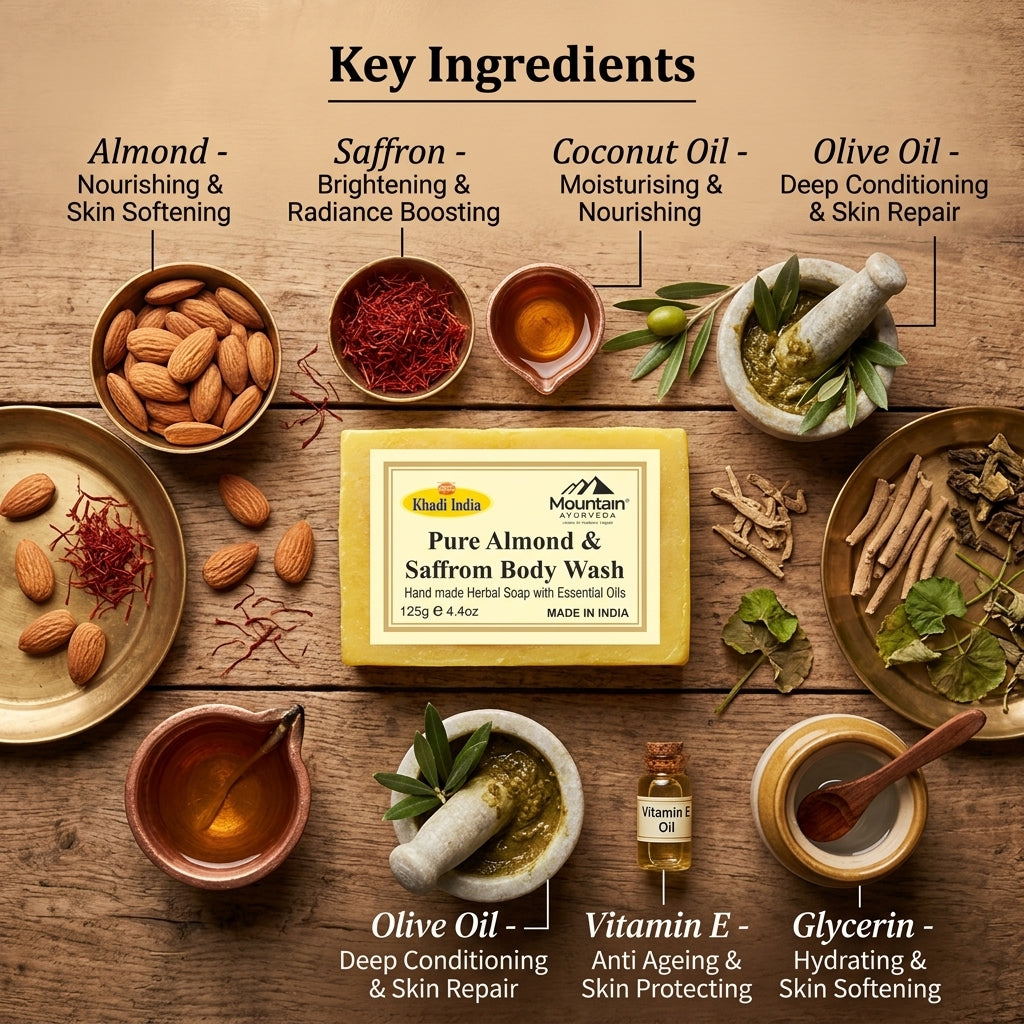 khadi_almond_saffron_soap_ingredients