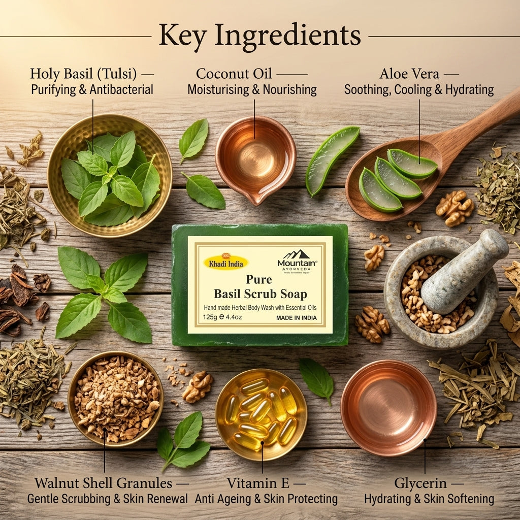 khadi_basil_scrub_soap_ingredients