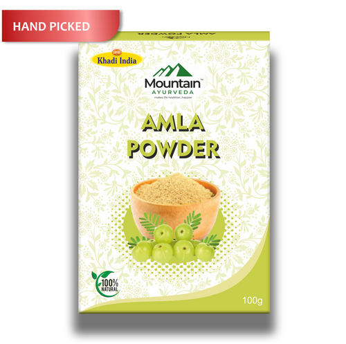 Mountain Ayurveda Amla Powder 100g – Natural Hair Growth & Immunity Booster
