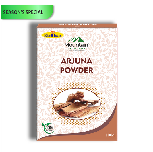 Mountain Ayurveda Arjuna Powder 100g – Heart Health & Natural Detoxifier