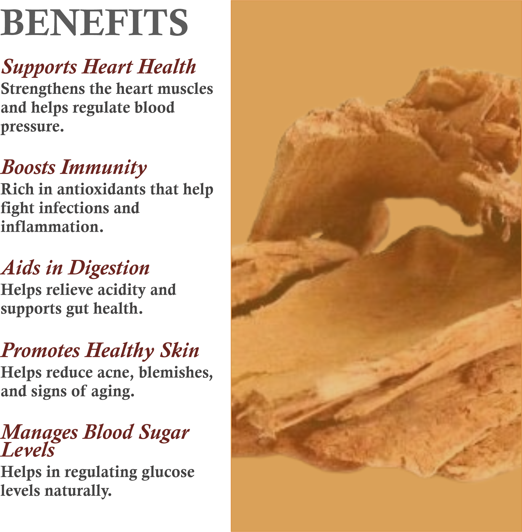 Benefits of Mountain Ayurveda Arjuna Powder – Supports Heart Health, Blood Pressure & Detox