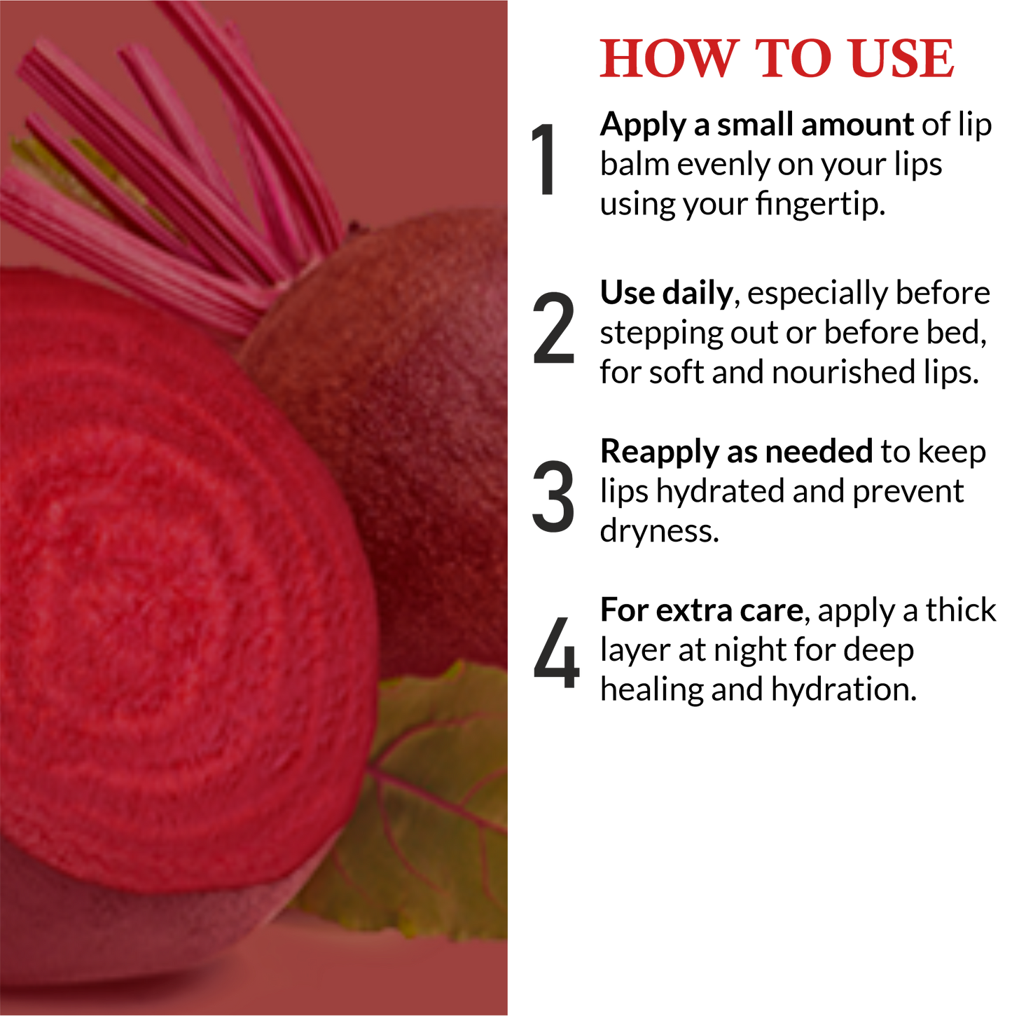How to Use Mountain Ayurveda Beetroot Lip Balm for Soft, Nourished Lips