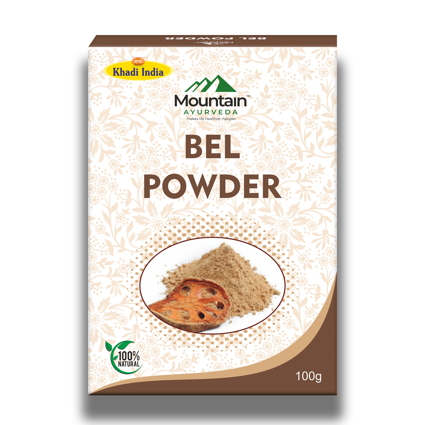 Mountain Ayurveda Bel Powder 100g – Natural Digestive & Detox Remedy