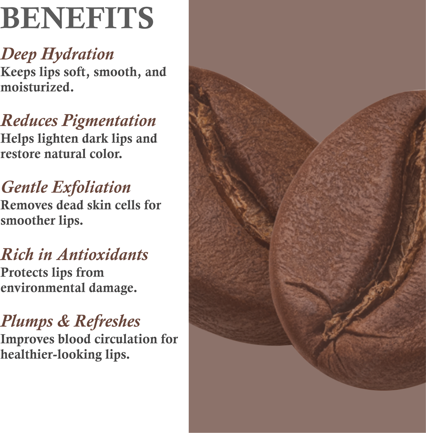 Benefits of Mountain Ayurveda Coffee Lip Balm – Moisturizes, Repairs & Softens Lips