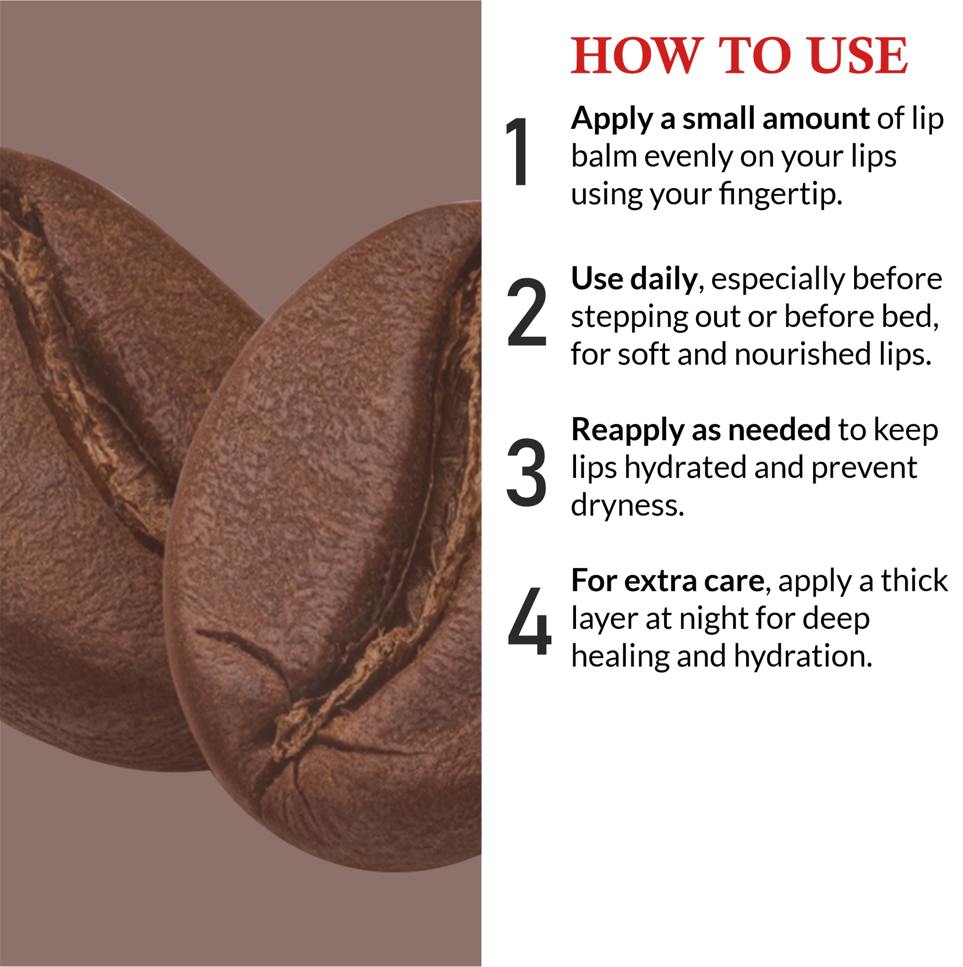 How to Use Mountain Ayurveda Coffee Lip Balm for Soft, Hydrated Lips