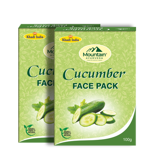 Mountain Ayurveda Cucumber Face Pack 100g Pack of 2 – Cooling & Hydrating