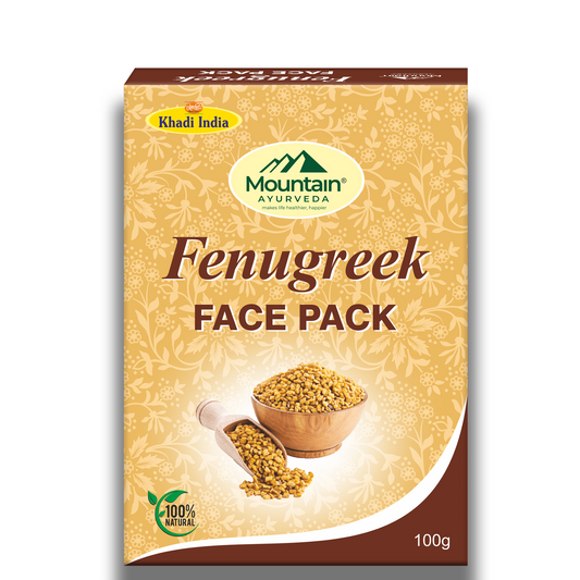 Mountain Ayurveda Fenugreek Face Pack 100g – Anti-Acne & Skin Tightening