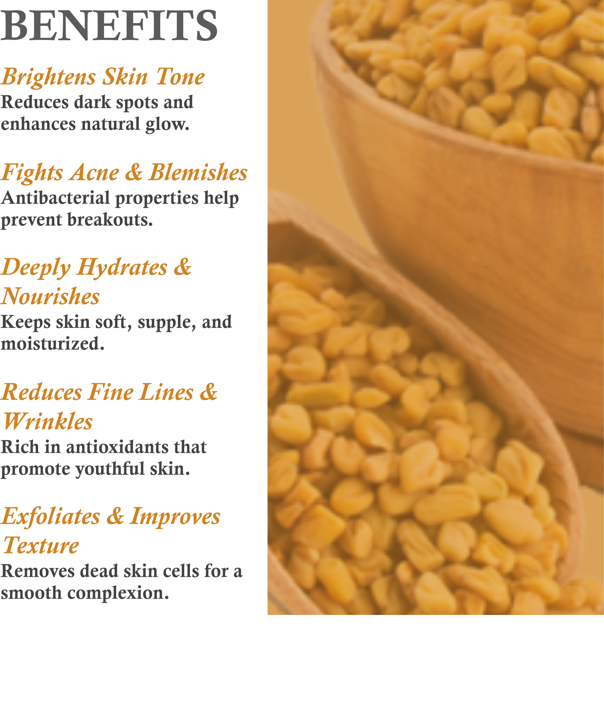 Mountain Ayurveda Fenugreek Face Pack Benefits – Skin Tightening, Acne Control & Blemish Reduction