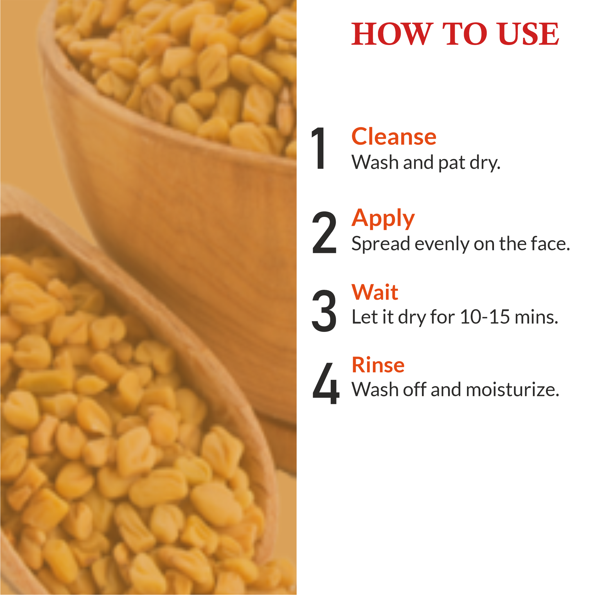 How to Use Mountain Ayurveda Fenugreek Face Pack for Clear & Youthful Skin
