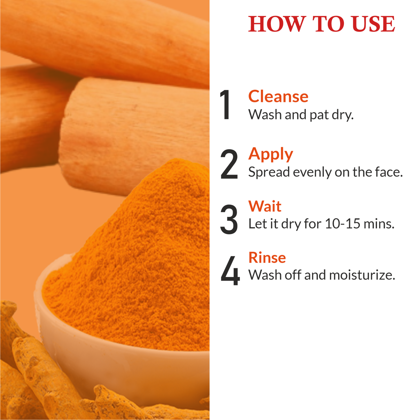 How to Use Mountain Ayurveda Haldi Chandan Face Pack for Radiant & Clear Skin
