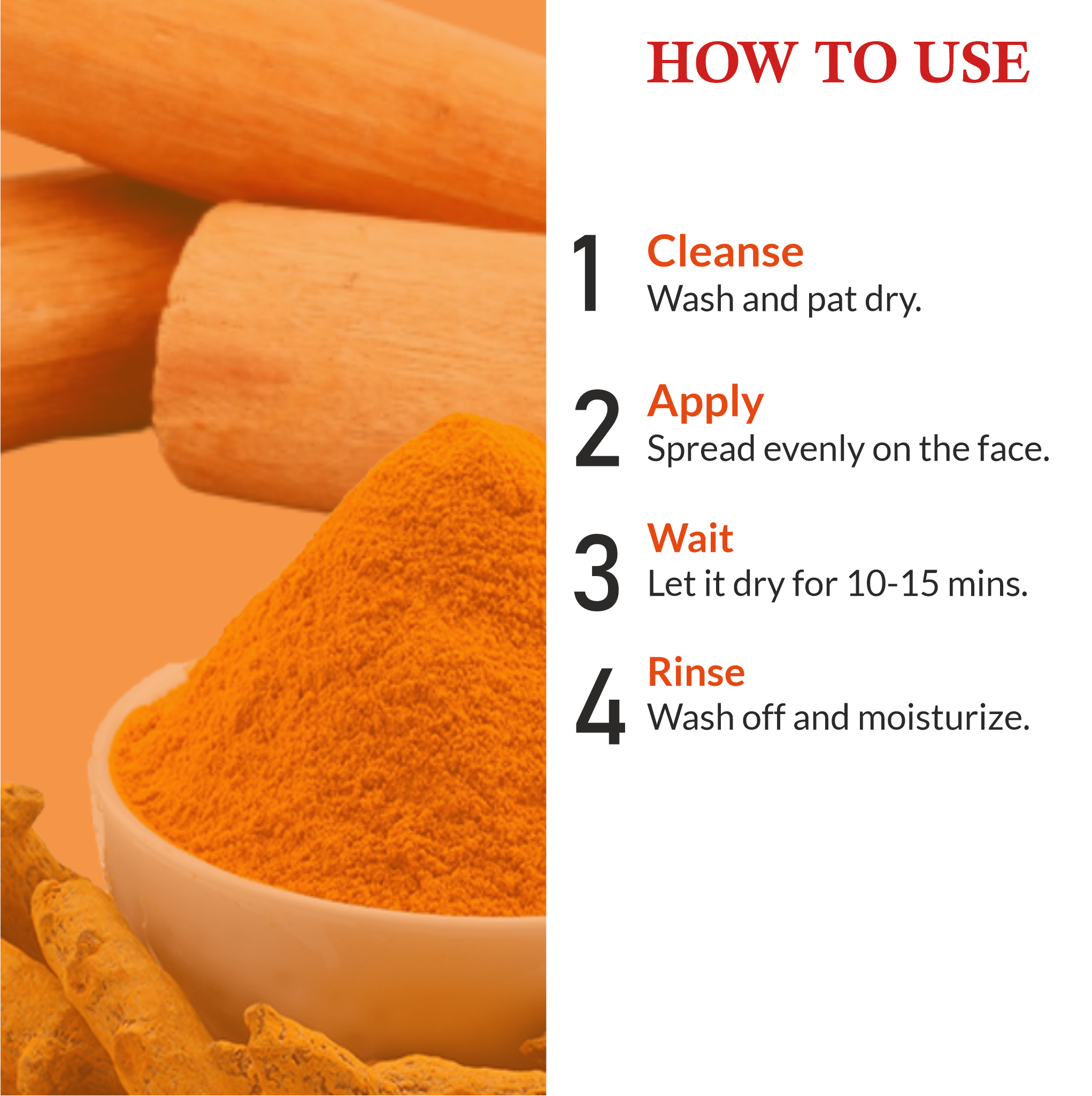 How to Use Mountain Ayurveda Haldi Chandan Face Pack for Radiant & Clear Skin