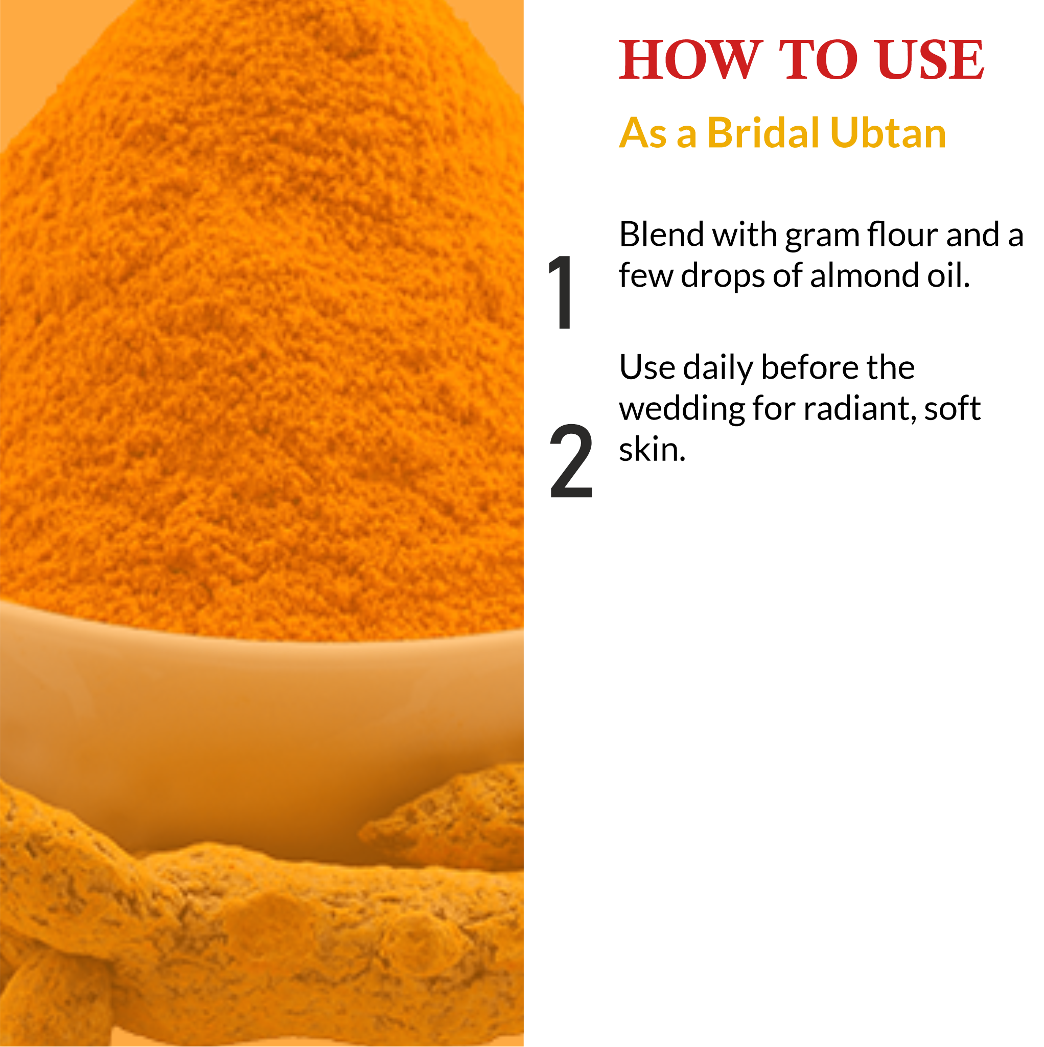 How to Use Mountain Ayurveda Haldi Ubtan for Bridal Ubton Ceremony