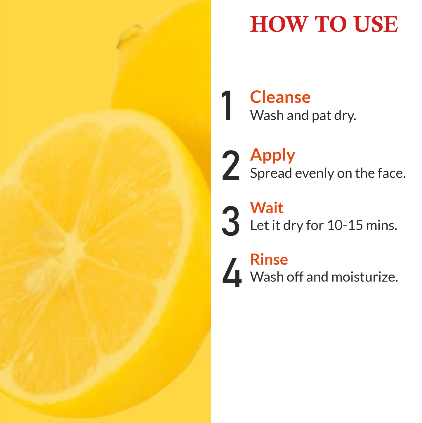 How to Use Mountain Ayurveda Lemon Face Pack for Clear & Radiant Skin