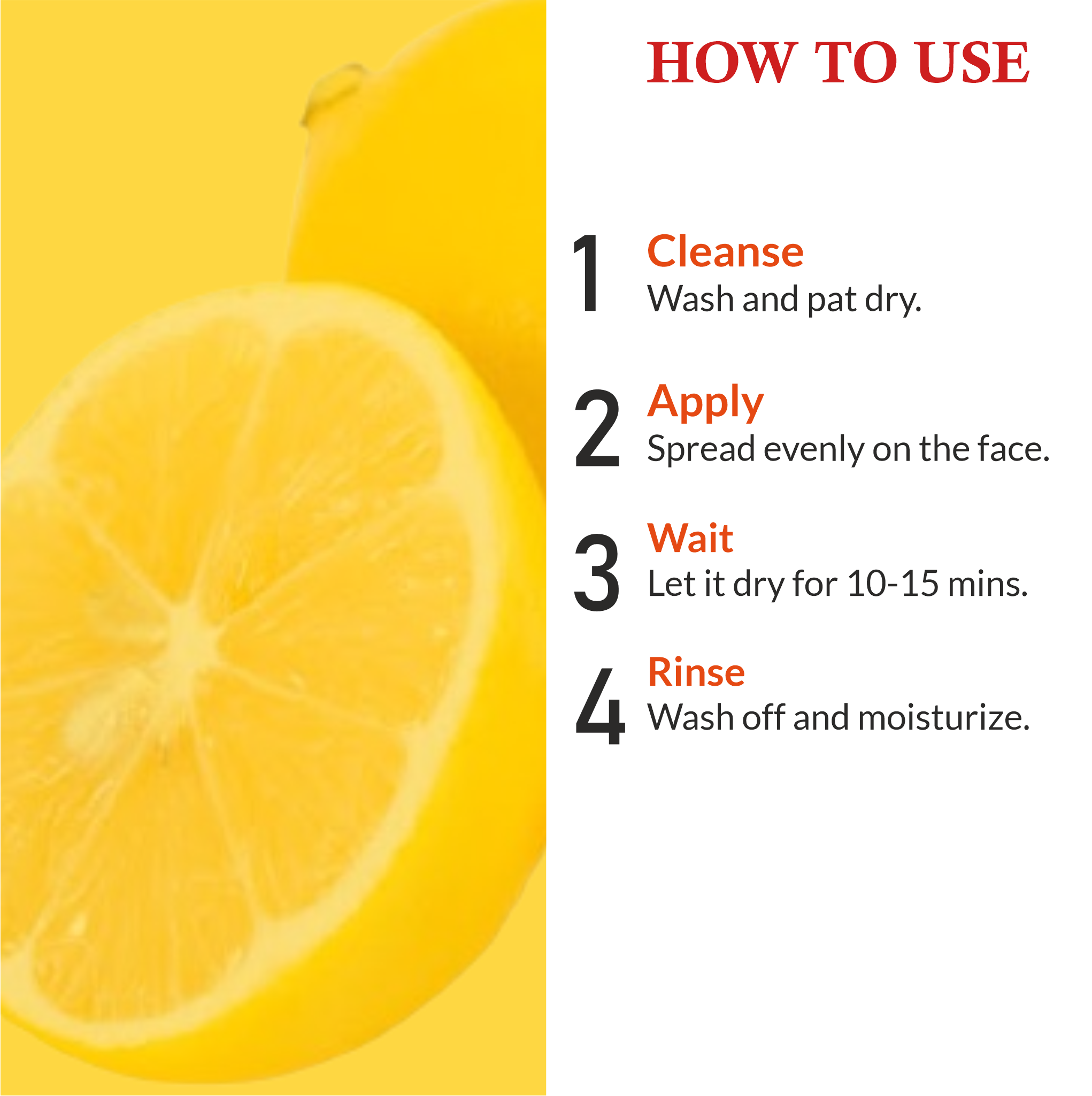 How to Use Mountain Ayurveda Lemon Face Pack for Clear & Radiant Skin