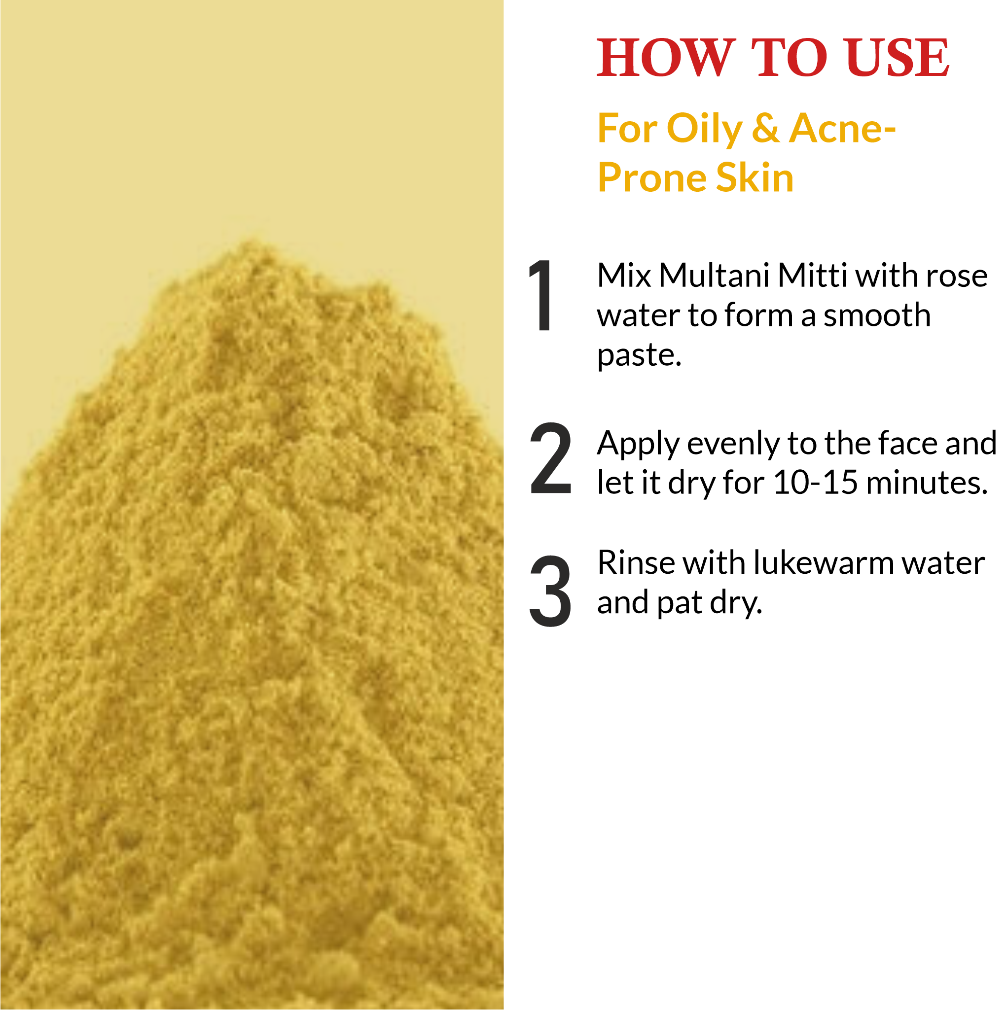 How to Use Mountain Ayurveda Multani Mitti for Acne and Oily Skin