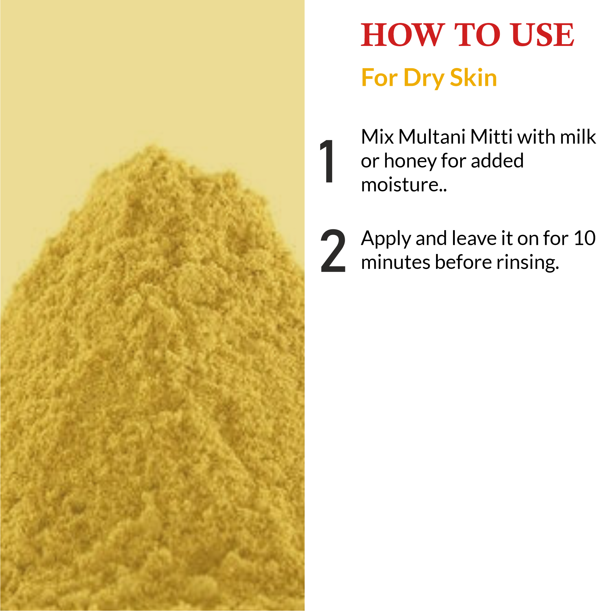 How to Use Mountain Ayurveda Multani Mitti for Dry Skin
