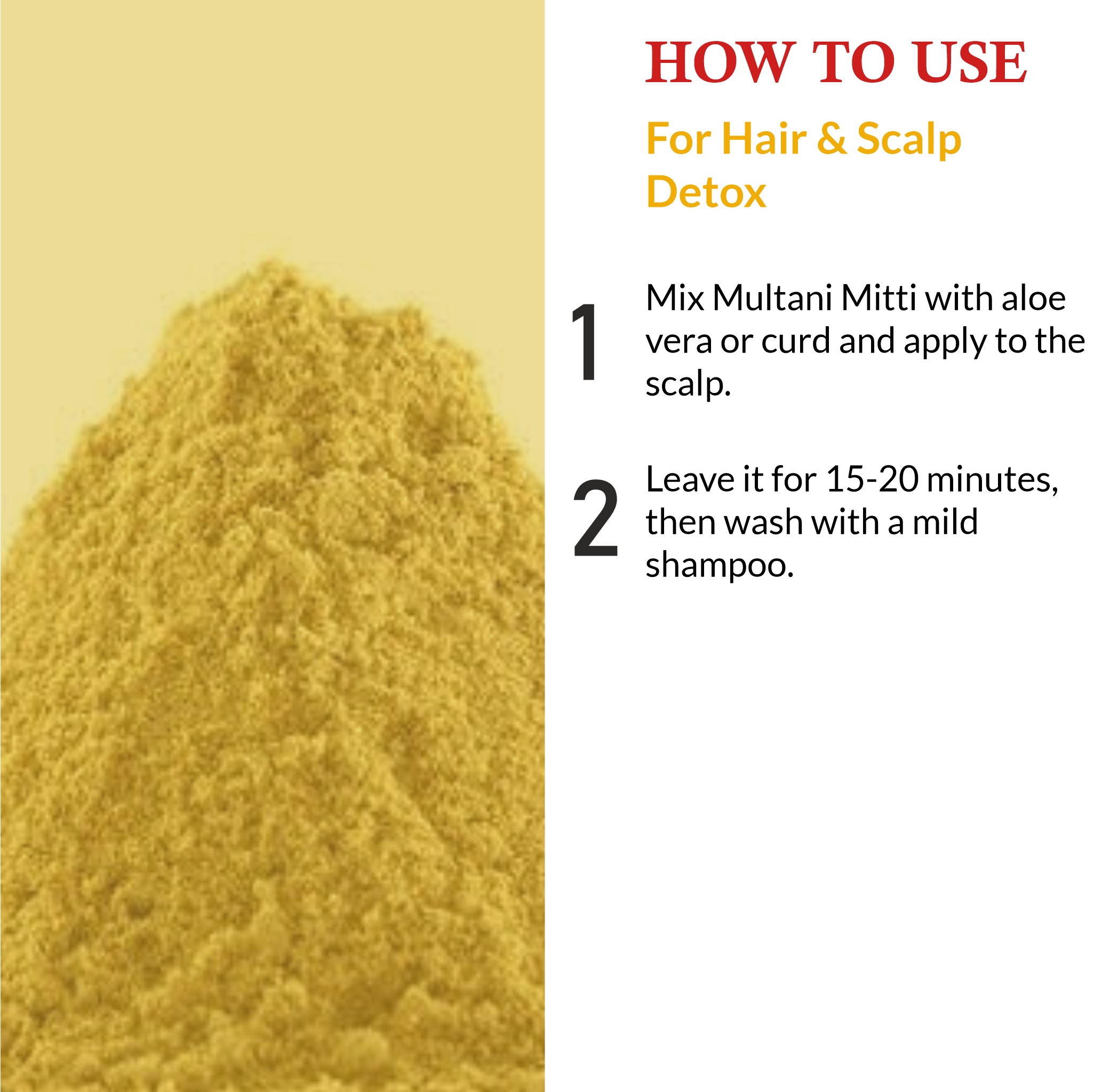 How to Use Mountain Ayurveda Multani Mitti for Hair & Scalp