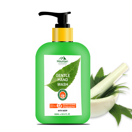 Mountain Ayurveda Neem Handwash 300 ml – Antibacterial & Gentle Cleanser