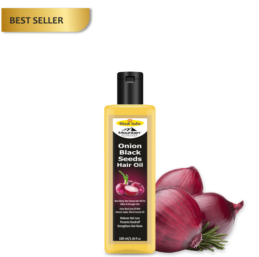 Mountain Ayurveda Onion Oil 100 ml – Natural Hair Growth & Anti-Hair Fall Solution