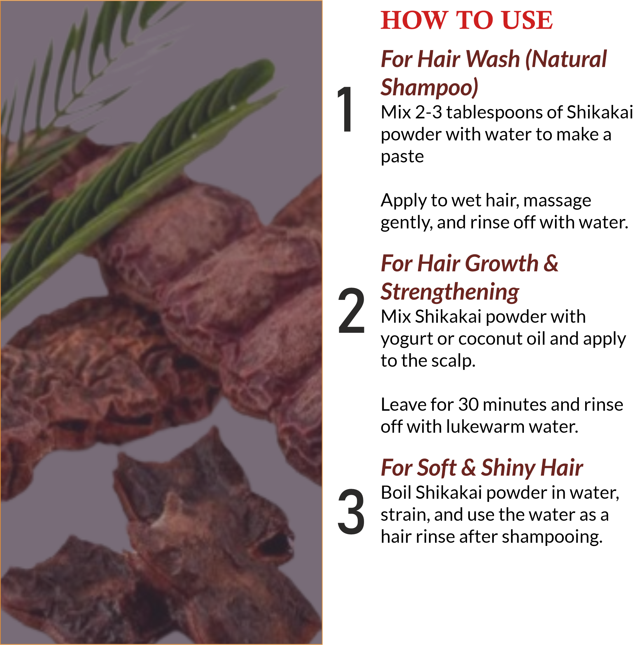 How to Use Mountain Ayurveda Shikakai Powder for Hair Care & Scalp Health
