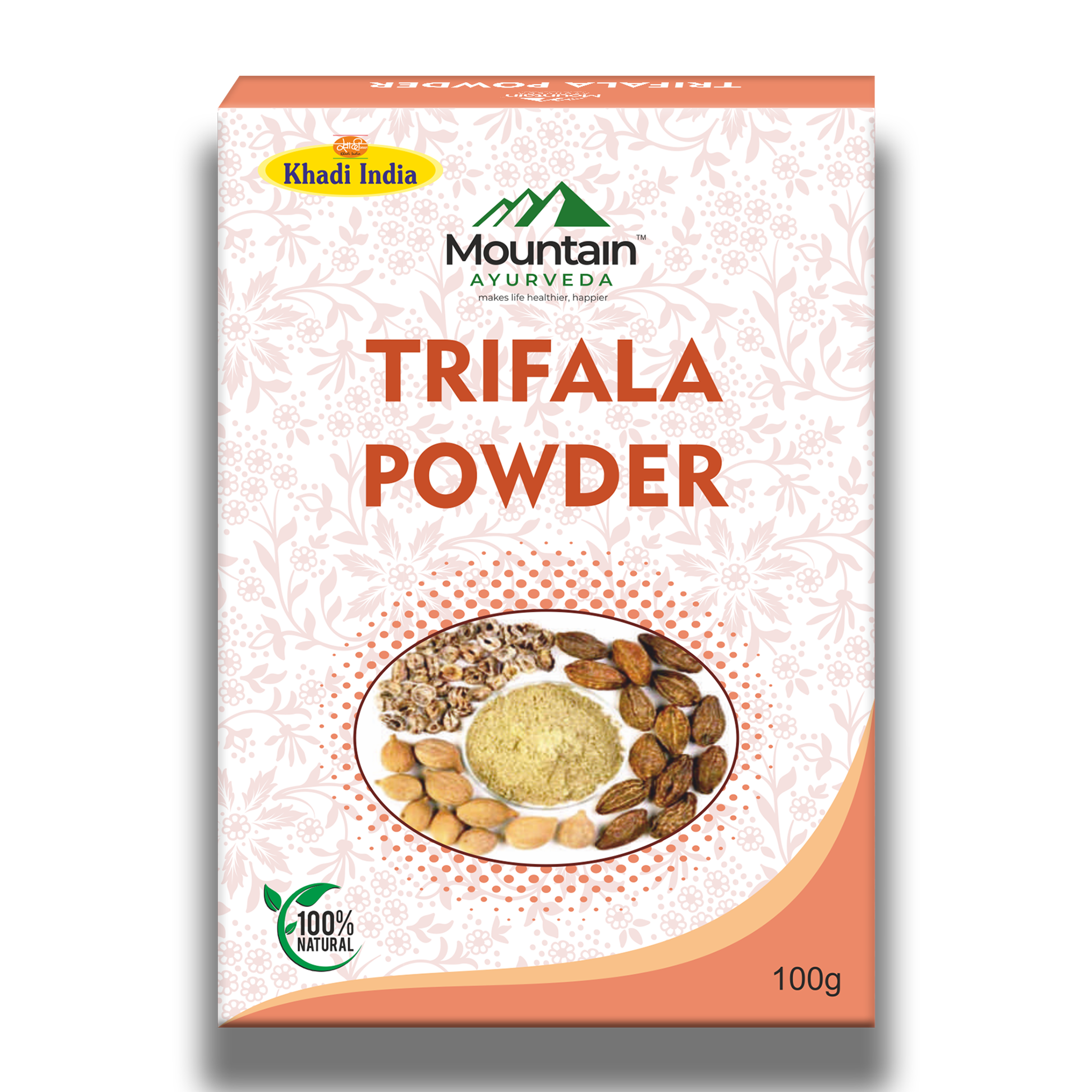 Mountain Ayurveda Triphala Powder 100g – Digestive & Detox Supplement