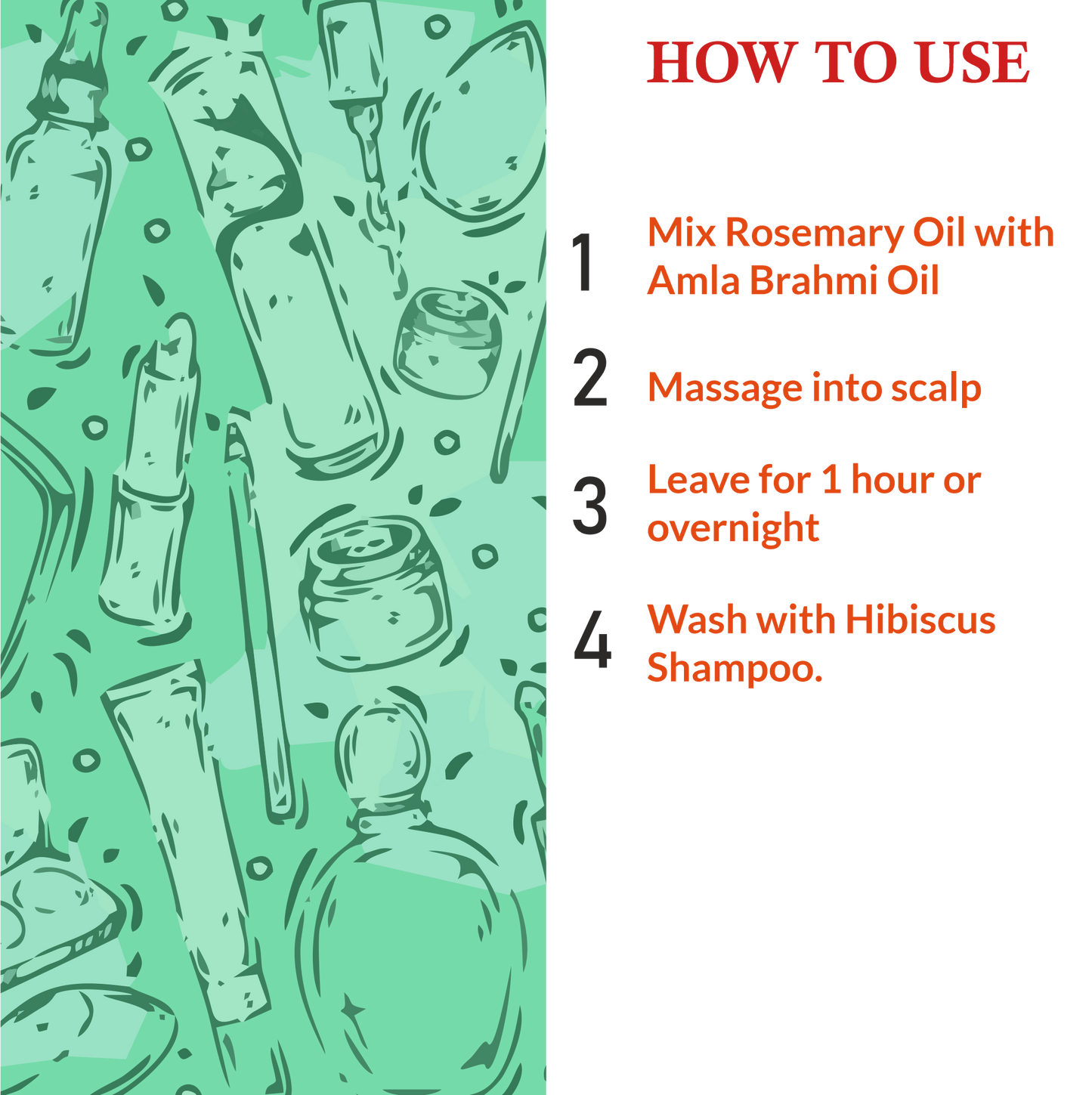 How to use Root Revival Pack – oil massage and herbal shampoo routine